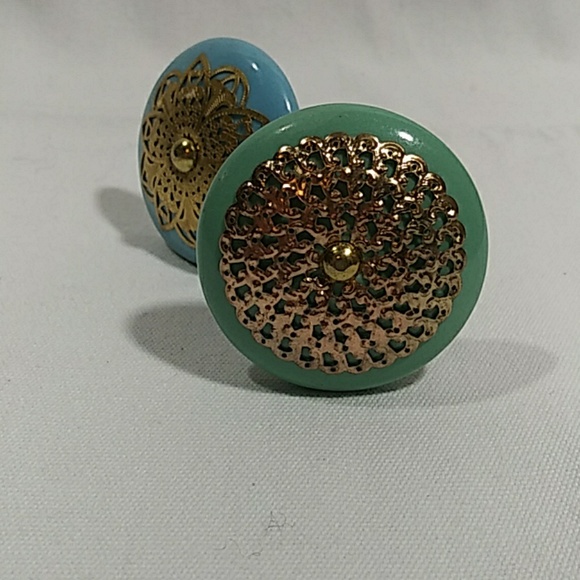 2 Vintage Wine Corkers with Overlay Details